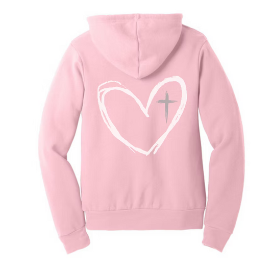 In My Heart Romans Hoodie (p)