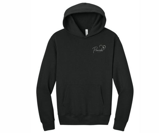 Proverb Path Hoodie - Black (Pre-Order Item)