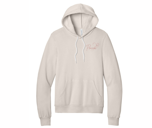 Proverb Path Hoodie - Cream (Pre-Order Item)