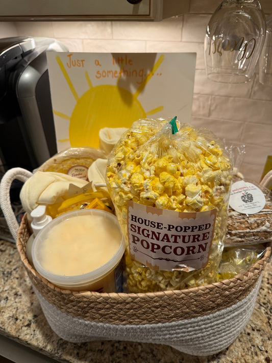 A surprise visit by neighbors, a time when I needed support the most.