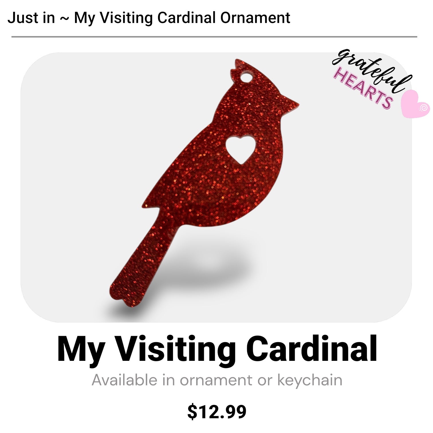 My Visiting Cardinal Ornament image 3