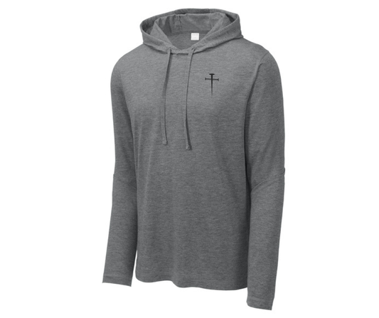 Called With Purpose - Grey Lightweight Athletic Hoodie (Pre-Order Item)