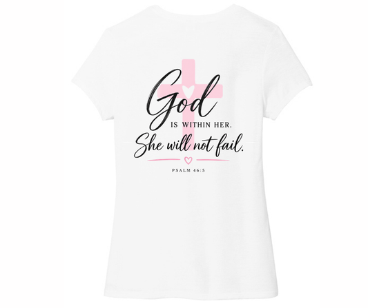 God is Within Her Tee (Pre-Order Item)