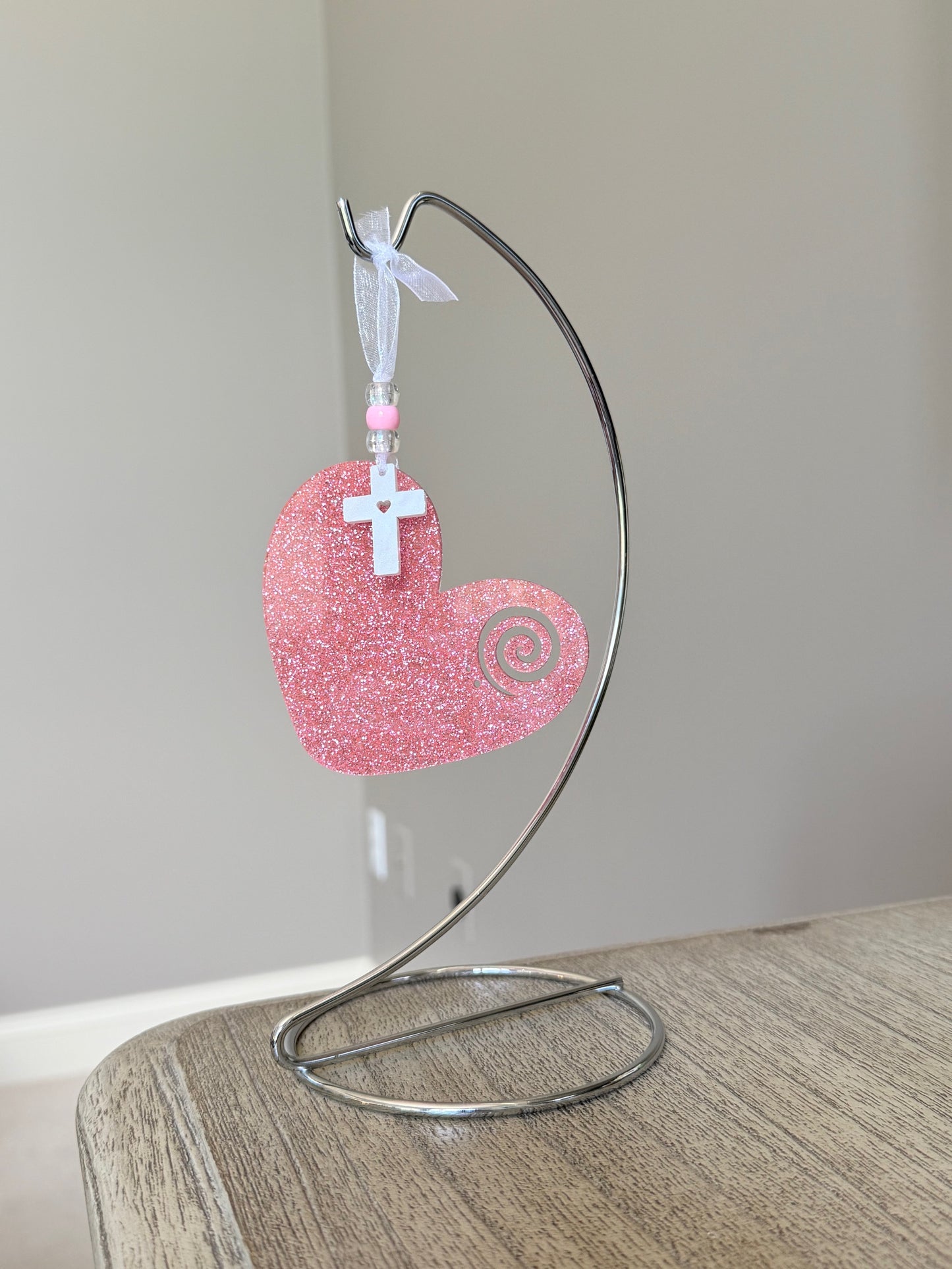 Grateful Heart Filled with Faith Ornament