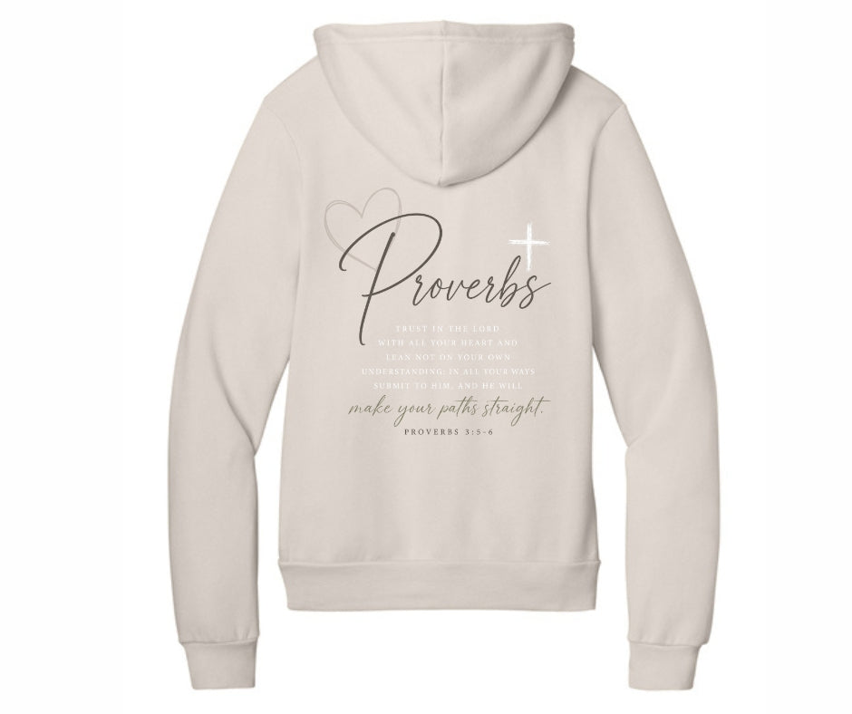 Proverb Path Hoodie - Cream (Pre-Order Item) (Copy)