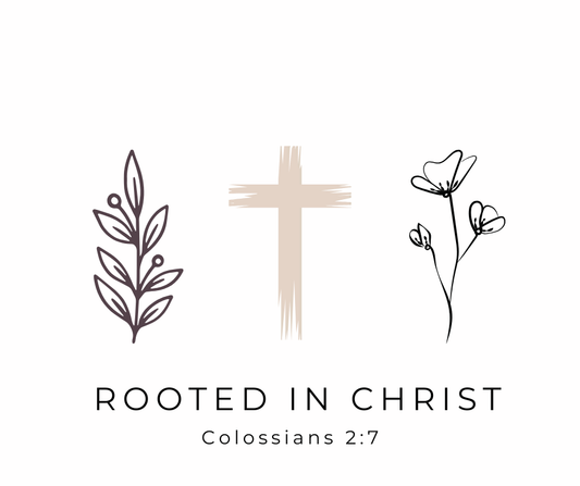 Rooted in Christ Colossians Hoodie (p)