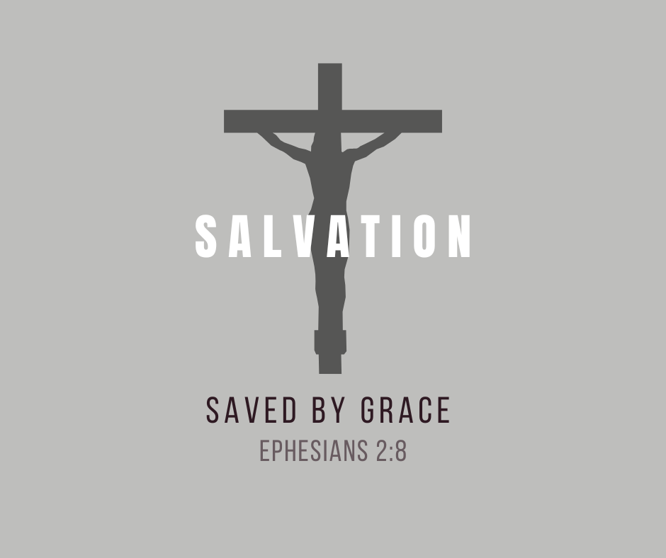 Salvation Saved by Grace - Unisex Heather Gray (Pre-Order Item)
