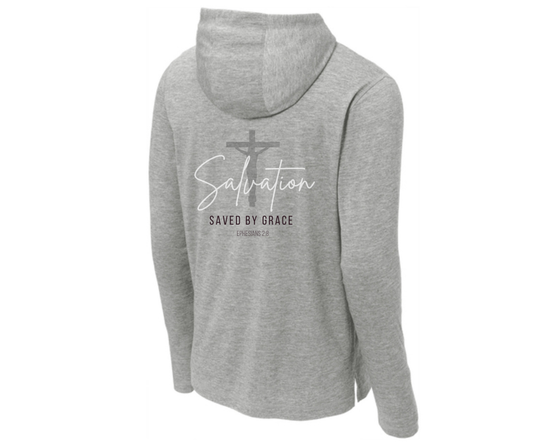 Salvation Saved by Grace - Unisex Heather Gray (Pre-Order Item)