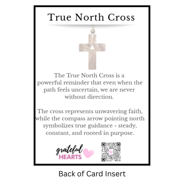 True North Cross Ornament