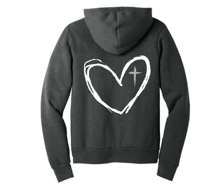 In My Heart Romans Hoodie (p)