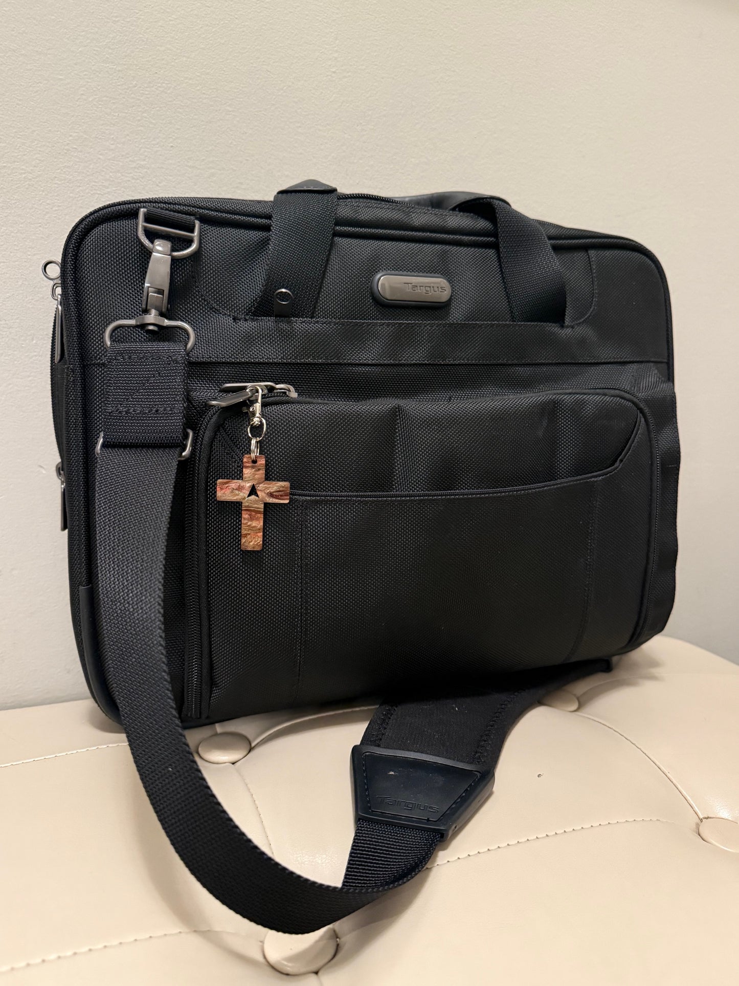 True North Cross Keychain